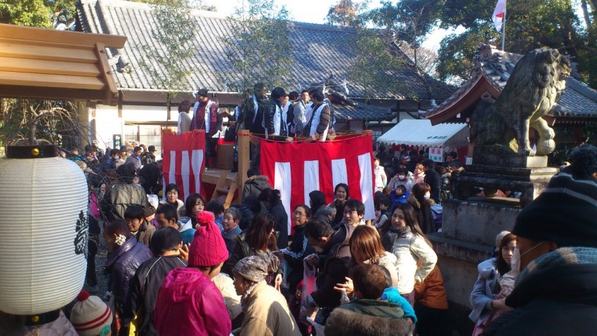 老津神社の節分祭